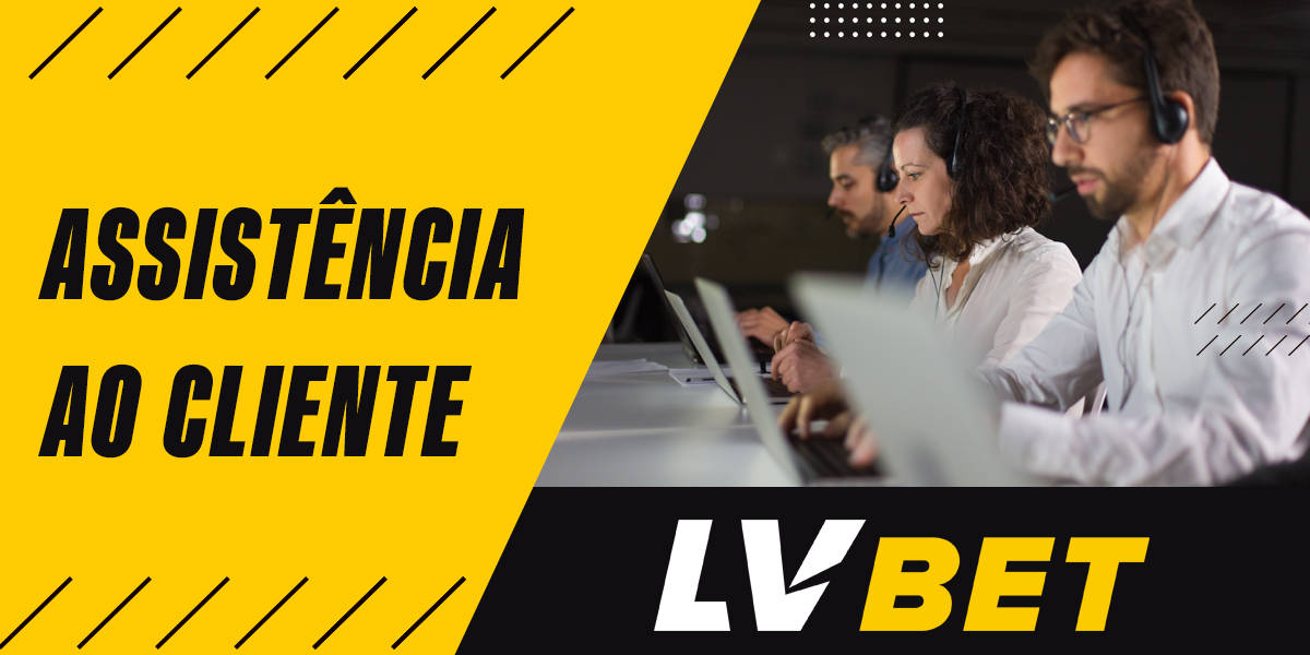 Como os usuários da LV Bet Brasil podem entrar em contato com a equipe de suporte